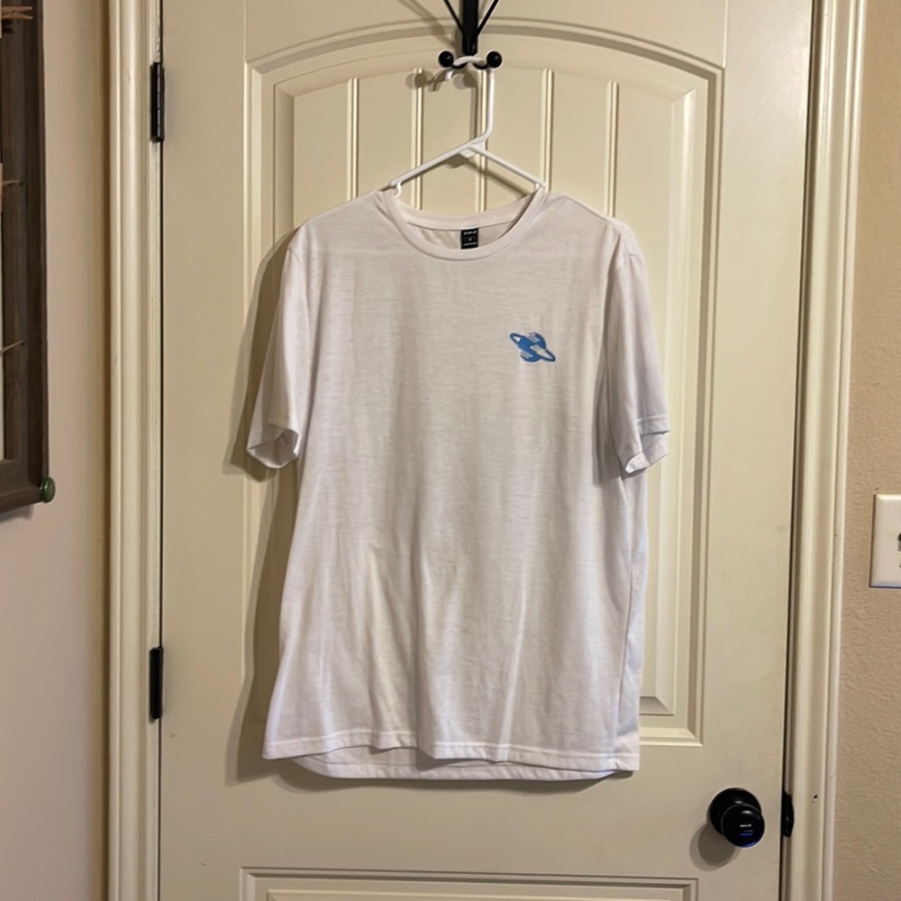 White cosmic t-shirt
